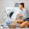 Welaxy Felt 3 Wool Dryer Balls with Gray Storage Tray